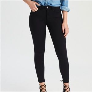 Mossimo Mid Rise Black Jegging Size 16/33 R